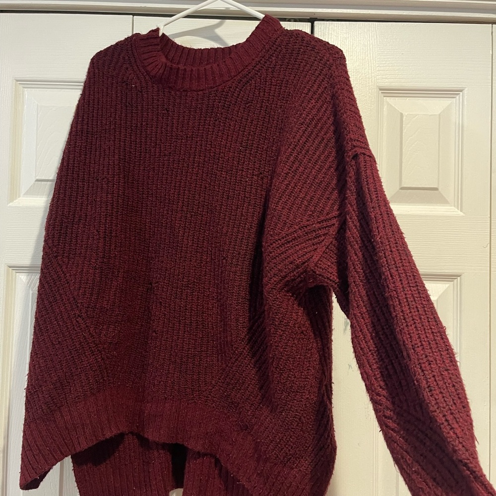 Women's AE Burgundy Sweater